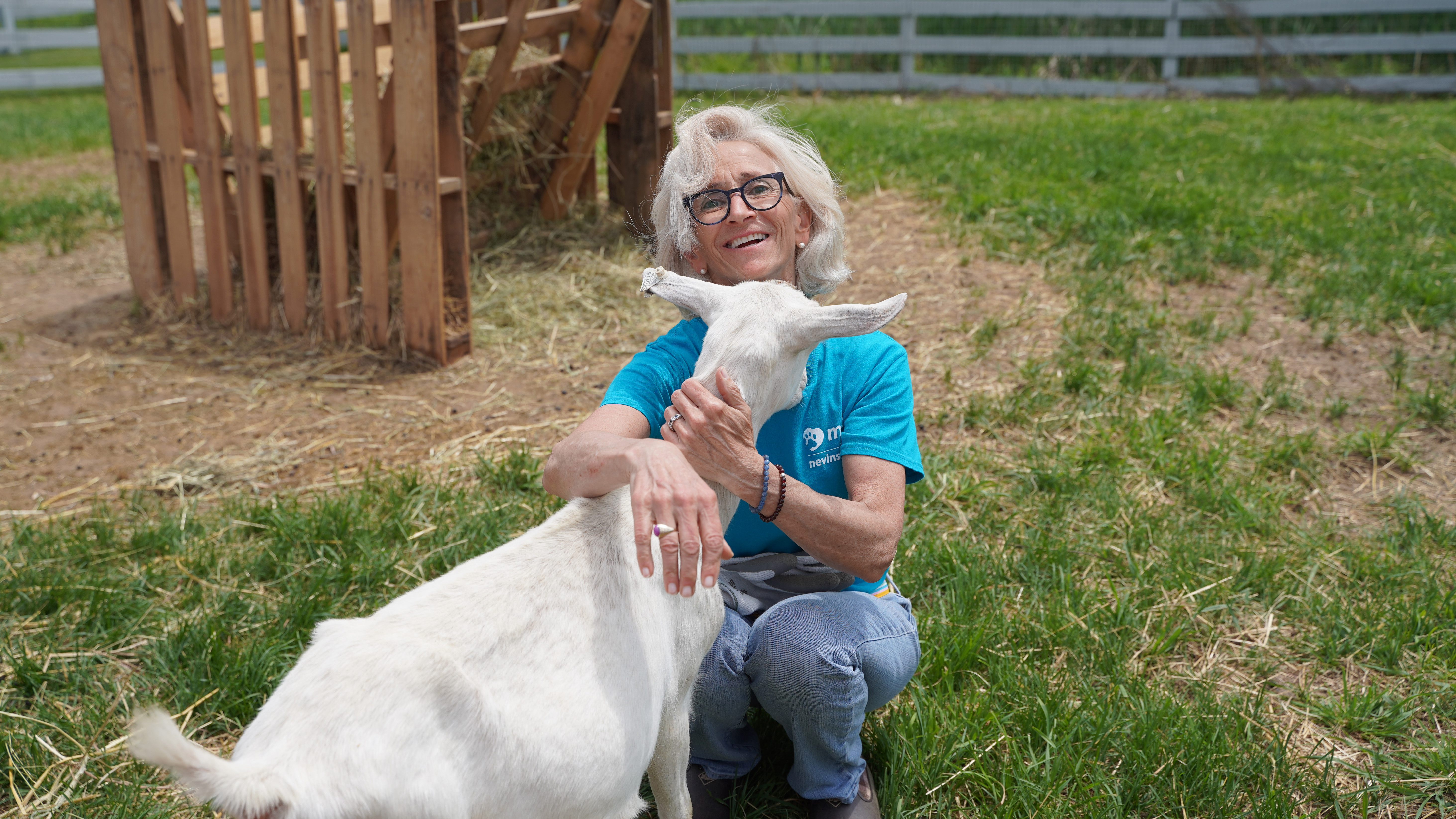 getting dot OLDER” public TV series segment featuring MSPCA volunteer Charlene Allen